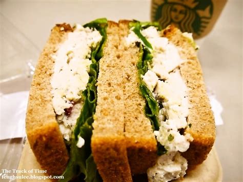 In a separate bowl, mix together mayonnaise. Starbucks - Tarragon Chicken Salad Sandwich | The Track of ...