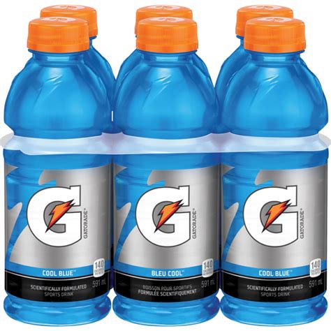 Gatorade Cool Blue Sports Drink 6 Pack 591ml Gotoshica