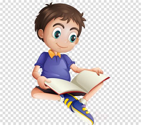 Child Reading Book Clipart Clip Art Library