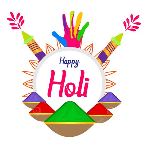 Holi Color Festival Vector Hd Images Holi Festival Png Image With