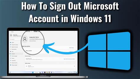 How To Sign Out Microsoft Account In Windows 11 Delete Microsoft