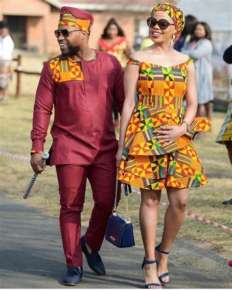 13 Gorgeous Zulu Shweshwe Wedding Dresses African Dresses Modern