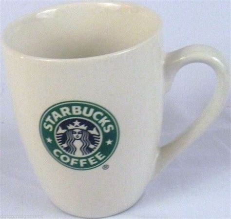 Starbucks Coffee Double Tailed Mermaid Mug Cup Holds 102 Fluid Oz