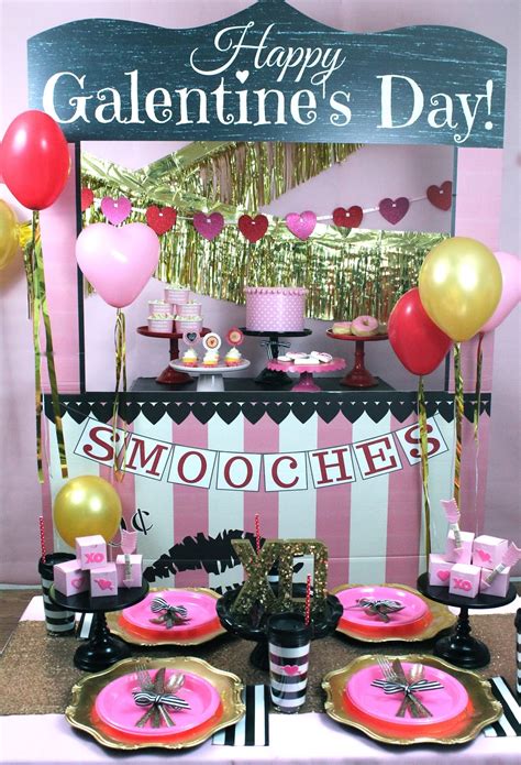 Galentine S Day Party Valentine Party Ideas Laura S Little Party