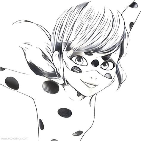 Miraculous Ladybug Chloe Coloring Pages