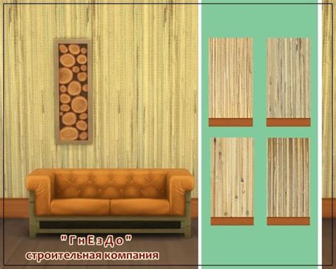 Bamboo Mat Walls At Sims By Mulena Sims 4 Updates