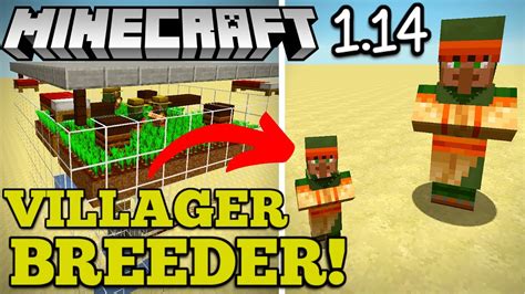 All you need to breed villagers in the latest update is a big enough space with 3 beds and give each villager 3 bread or other crop; Minecraft 1.15 Villager Breeder - EASY! Tutorial - YouTube