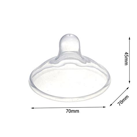 2pcs Silicone Nipple Protectors Feeding Mothers Nipple Shields Protection Cover Breastfeeding