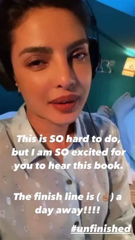 Priyanka Chopra Works On Unfinished Audiobook This Is So Hard To Do But I Am Excited