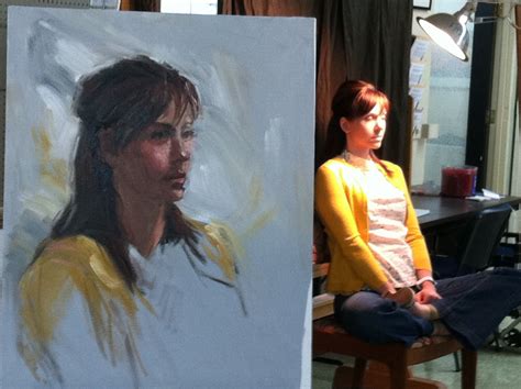 Janets Art Studio Oil Portrait Live Model