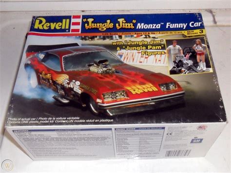 Jungle Jim Libermans Chevy Monza Funny Car Revell Kit No Figures