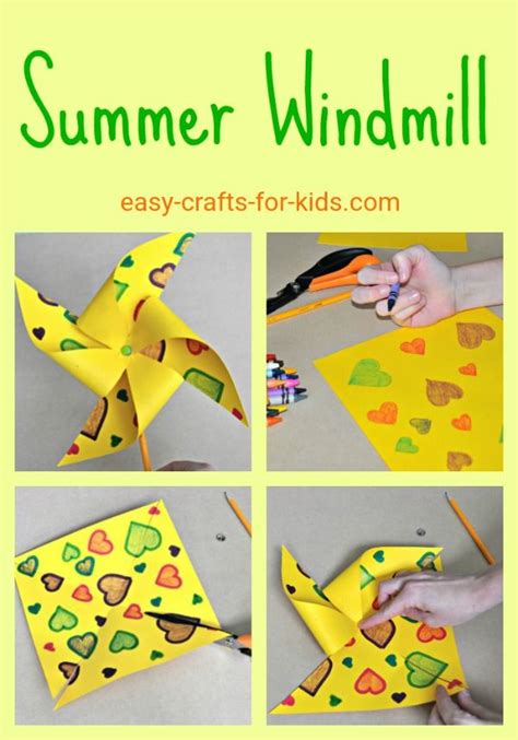How To Make Paper Windmill Diy Windmill Project Easy Crafts For