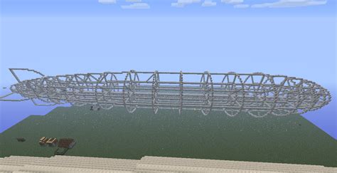 My First Airship 1251 Scale Lz127 Graf Zeppelin Minecraft Project