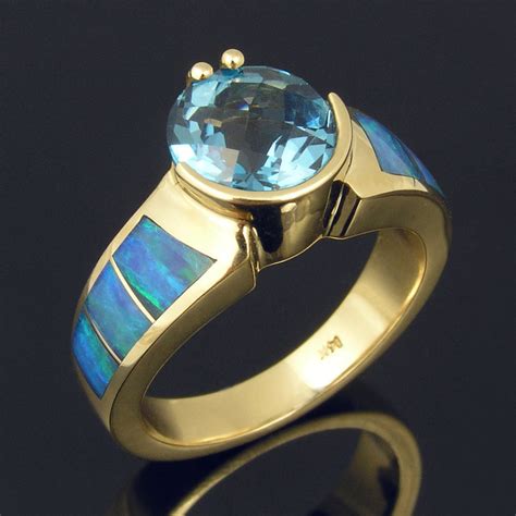 Https://tommynaija.com/wedding/australian Opal Wedding Ring