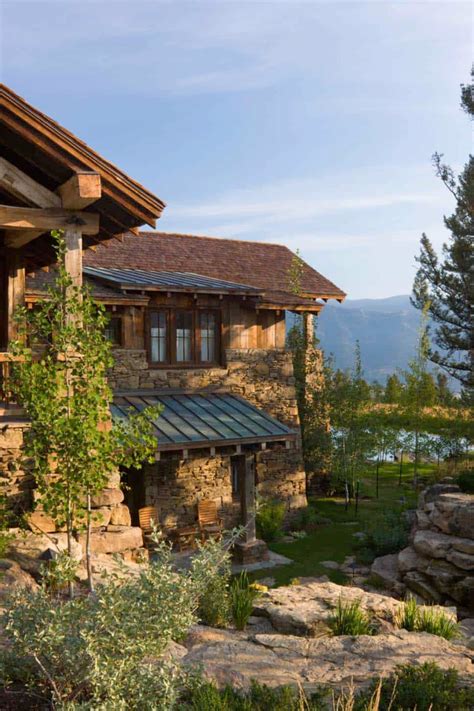 Rustic Mountain Home Showcases Inspiring Views Of Big Sky Country