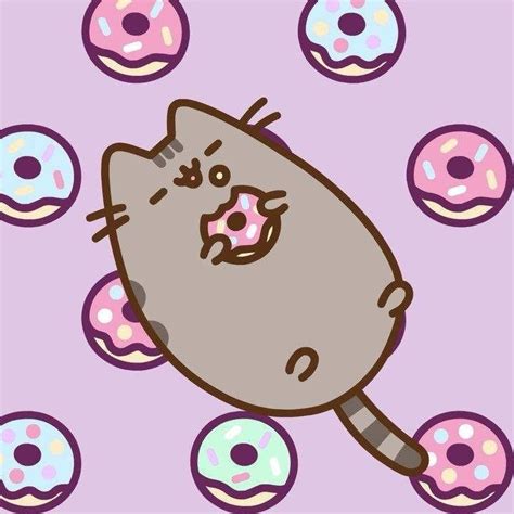 Kawaii Iphone Summer Pusheen Cat Wallpaper Search Image