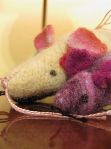 Felted Catnip Mice These Little Cuties Are Made From Recyc Flickr