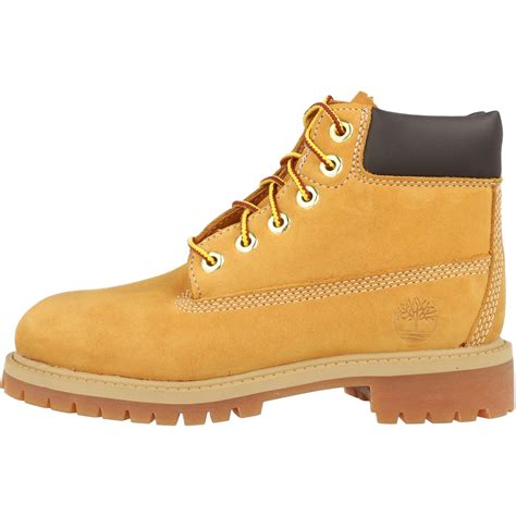 Timberland Premium 6 Inch Waterproof Boot Y Wheat Nubuck Ankle Boots