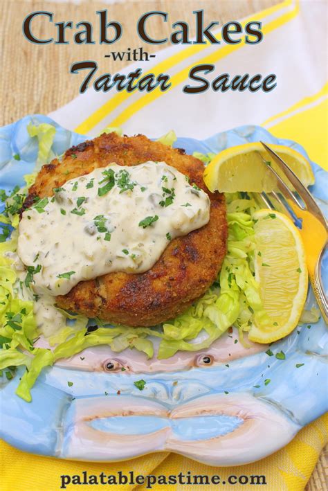 30 best ideas condiment for crab cakes. Crab Cakes with Tartar Sauce for #SundaySupper