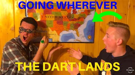 Throwing A Dart At A Map And Going Wherever It Lands Idea By Yes