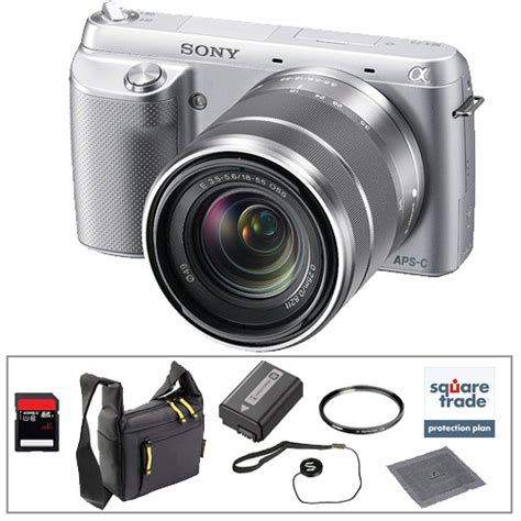 Sony Alpha Nex F3 Mirrorless Digital Camera With 18 55mm Lens
