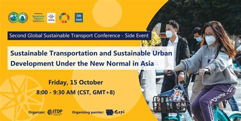 Second United Nations Global Sustainable Transport Conference Side