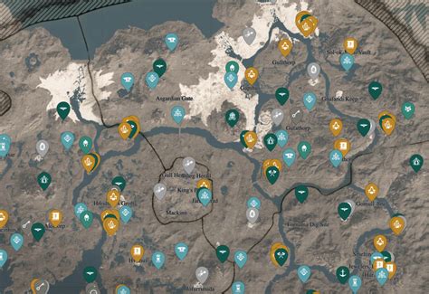 Assassin S Creed Valhalla Interactive Map