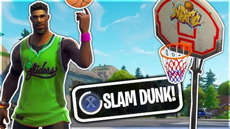 Jumpshot Skin Can Play Basketball In Fortnite Battle Royale Youtube