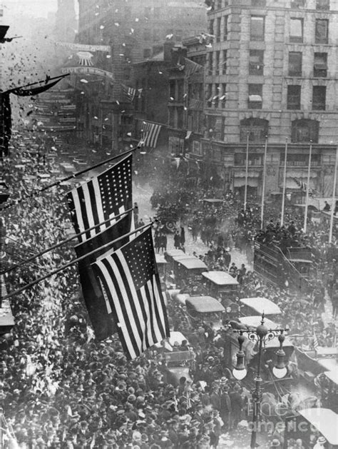 New York City Armistice Day Photograph By Granger