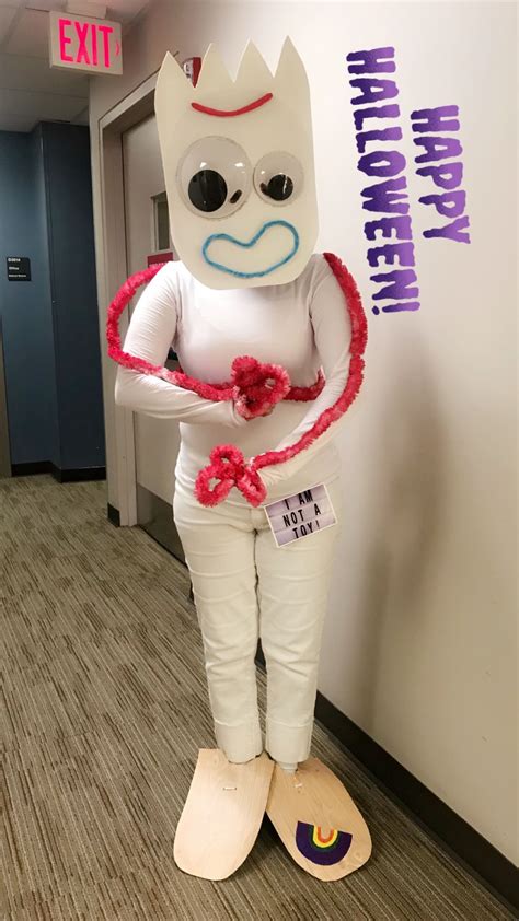 Forky Costume Forky Costume Diy Diy Forky Costume Forky Costume
