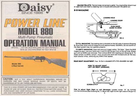 Daisy Powerline 1200 Operation Manual Waysgin