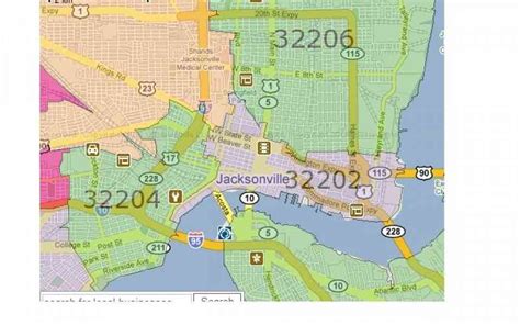 Exploring Jacksonville Zip Code Map A Comprehensive Guide Map Of Europe