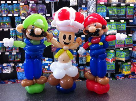 Super Mario Brothers Deluxe Balloon Centerpiecebouque