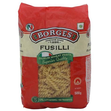 Buy Borges Durum Wheat Pasta Fusilli Online At Best Price Of Rs 500