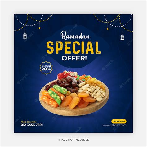 Premium Psd Ramadan Special Sell Banner And Social Media Post Template