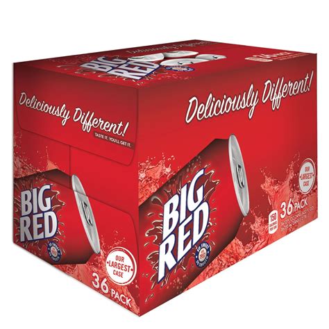 Big Red Cream Soda Pop 12 Fl Oz 36 Count