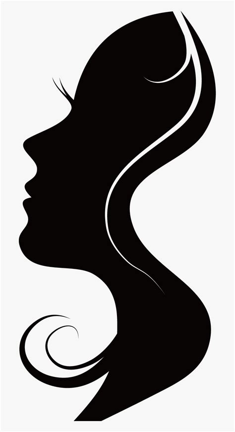 Woman Silhouettes Png Download Silhouette Woman Face Clipart