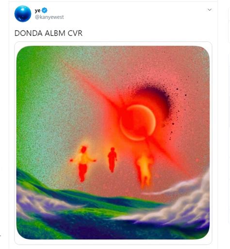 kanye west unveils donda album cover art ubetoo