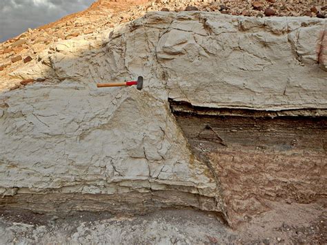 Reverse Fault In Sedimentary Rocks At San Pedro De Atacama Chile