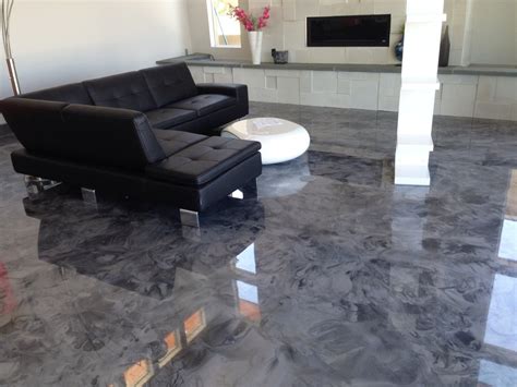 You can protect that bare concrete metallic chip resinous flooring glisten with natural crystalline beauty. The Benefits Of Metallic Epoxy Flooring - 3 Best MA ...