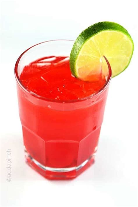 Cherry Limeade Makes A Refreshing Drink Made Of A Few Simple