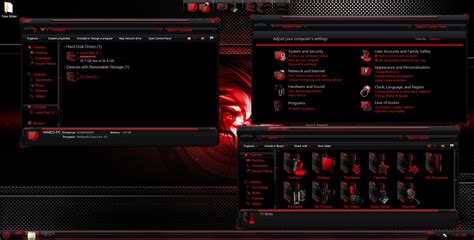 Hud Red Skin Pack Skin Pack Theme For Windows 10