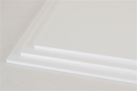 White Perspex Acrylic Sheet Gloss Finish Cut Plastic Sheeting