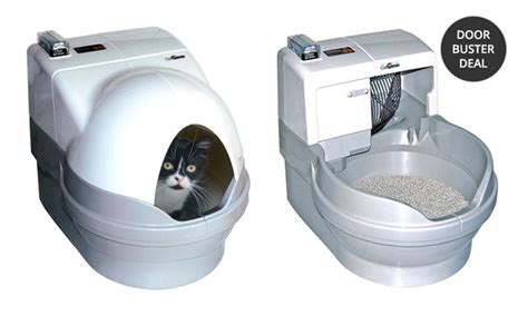 Catgenie Self Washing Cat Box And Geniedome Groupon