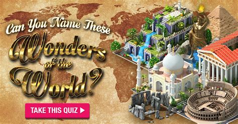 Can You Name These Wonders Of The World Quiz