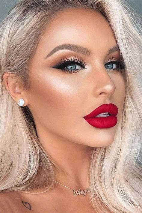 Red Lipstick Looks Get Ready For A New Kind Of Magic Red Lip Makeup Red Lipstick Looks