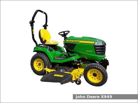John Deere X949 Garden Tractor Review And Specs Tractor Specs