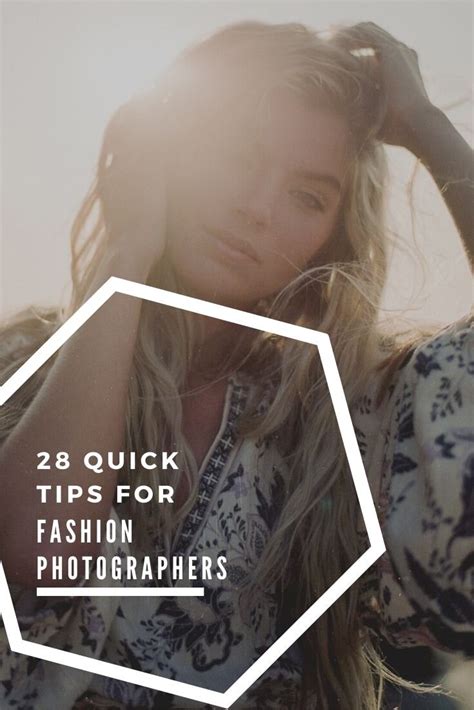 28 Quick Tips For Fashion Photographers — Olivia Bossert Education