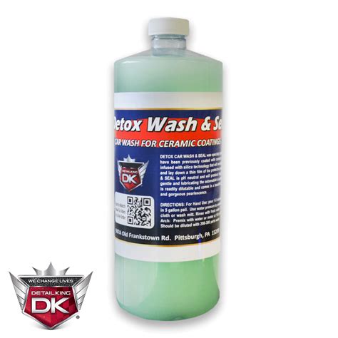 Detox Car Wash And Seal Is Specially Formulated To Clean Vehicles That