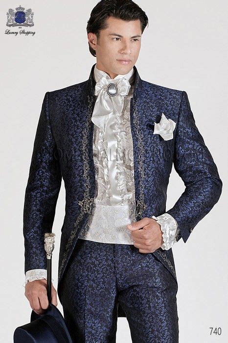 Italian Bespoke Blue Wedding Suit Style 740 Ottavio Nuccio Gala With